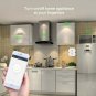 Smart Plug, 2-in-1 Wifi Plug Outlet Work with Alexa Google IFTTT, App Remote ...