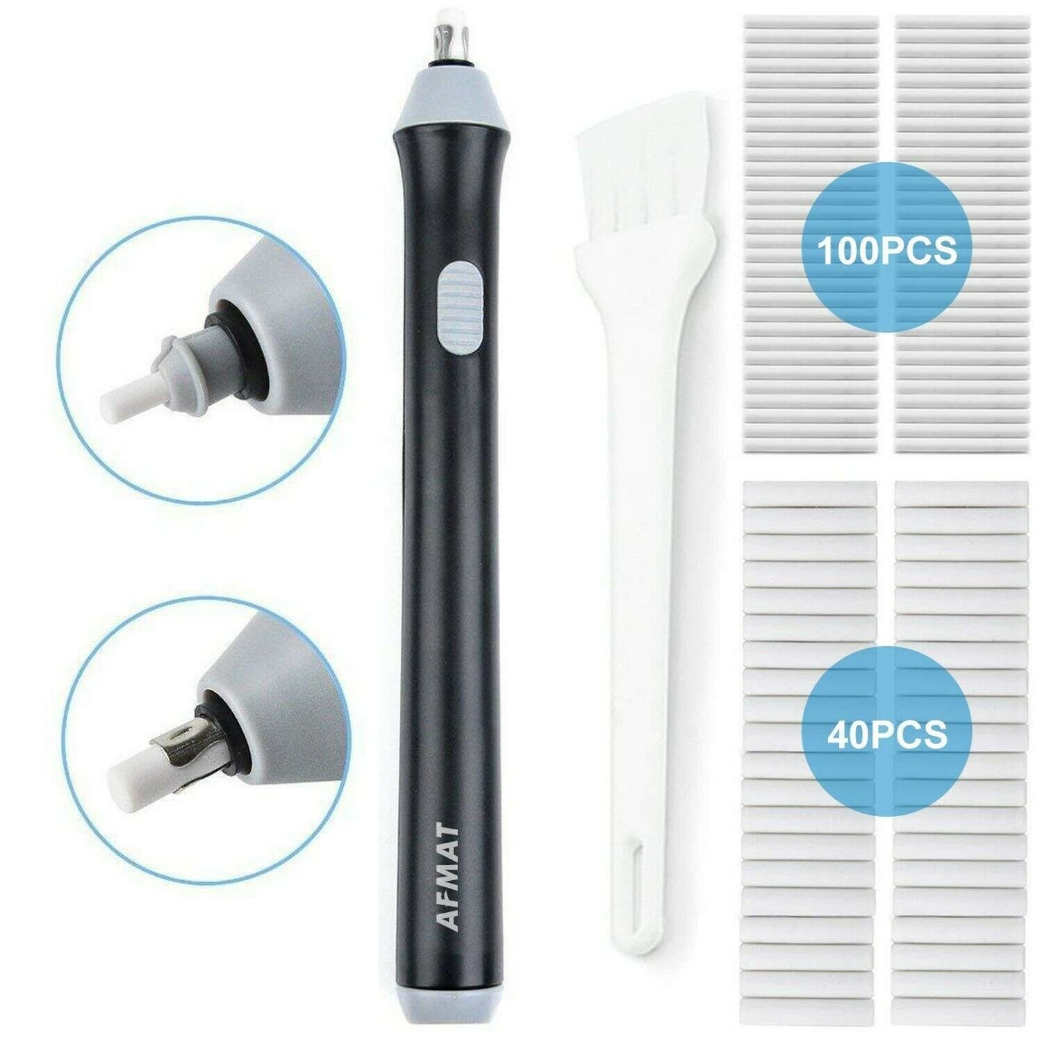 Electric Eraser Kit, AFMAT Electric Drawing Erasers for Artists, 140 Refills,...