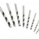 Fisch FSF-328094 3 - 10mm Set of Chrome Vanadium Brad Point Drill Bits, 8-Piece