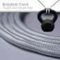 Cordinate Designer 1-Outlet 2-USB Charging Extension Cord with Surge Protecti...