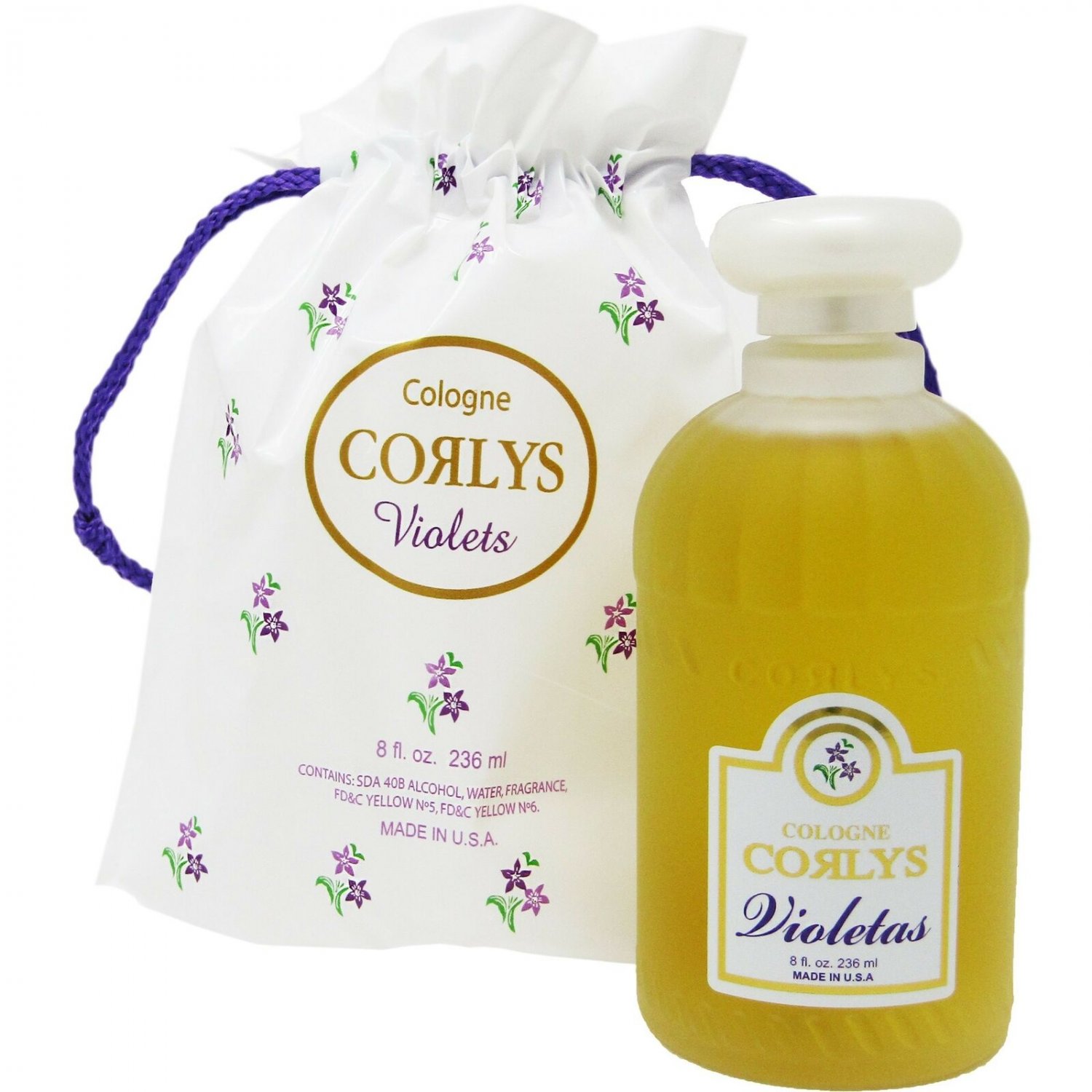 Corlys Violets Cologne 8oz. A Cuban Delight