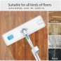 Spray Mop, JASHEN Self Wringing Microfiber Mop Flat Floor Mop Kit with 4 Reus...
