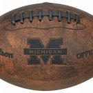 NCAA Vintage Throwback Football, 9-Inches Michigan Wolverines