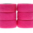 Andover Flexible Sports Tape Wrap (6 Pack) 1" Neon Pink