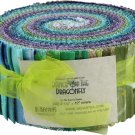 Benartex Kanvas Dance of the Dragonfly 2.5in Pinwheel Strips Metallic