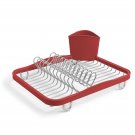Umbra Sinkin Dish Drying Rack – Dish Drainer Kitchen Sink Caddy with Removabl...