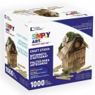 Loew-Cornell Simply Art Wood Craft Sticks 1000 ct. 1