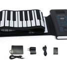 KMUSIC Roll Up Piano, Premium Grade Silicone, THICKENED KEYS, and Upgraded Bu...