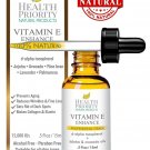 100% All Natural & Organic Vitamin E Oil For Your Face & Skin - 15,000/30,000...