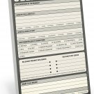 Knock Knock Self-Therapy Checklist Note Pad, 6 x 9-inches