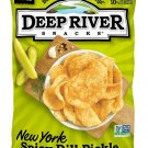Deep River Snacks Kettle Chips, New York Spicy Dill Pickle, 2-Ounce (Pack of ...