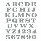 Spellbinders S5-239 Shapeabilities Etched Alphabet, Large Etched/Wafer Thin D...