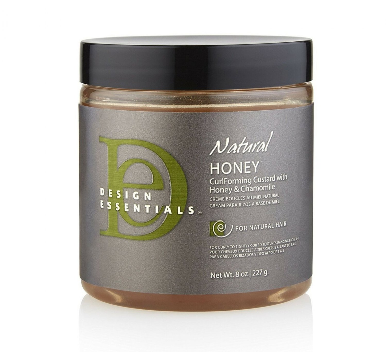 Design Essentials Natural Honey Curl Forming Custard Infused with Almond, Avo...