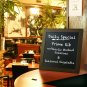 Quartet Chalkboard, 14" x 14" Chalk Board, White Wood Finish Frame (90006)