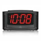 DreamSky Little Digital Alarm Clock with Snooze, 1.2 Inch Clear Led Digit Dis...