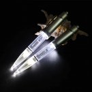 2 pieces Pen light ballpoint pen 2 in 1 LED light up pen with extra refill an...
