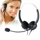 Telephone Headset, PChero Noise Cancelling Headset with Mic for Call Center, ...