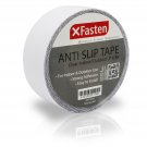 XFasten Anti Slip Tape Clear, 2-Inch by 30-Foot, Non-abrasive Waterproof Stai...