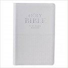 Holy Bible: KJV Standard Size Thumb Index Edition: White (King James Version ...