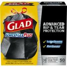 Glad ForceFlexPlus Drawstring Large Trash Bags - 30 Gallon - 50 Count
