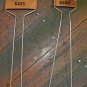 Bosmere Small-Faced Copper Plate Metal Plant Marker, 10" High (Pack of 20)