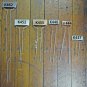 Bosmere Small-Faced Copper Plate Metal Plant Marker, 10" High (Pack of 20)