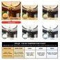 CRLight 2W 250LM Dimmable LED Candelabra Bulb 2500K Warm White, 25W Equivalen...