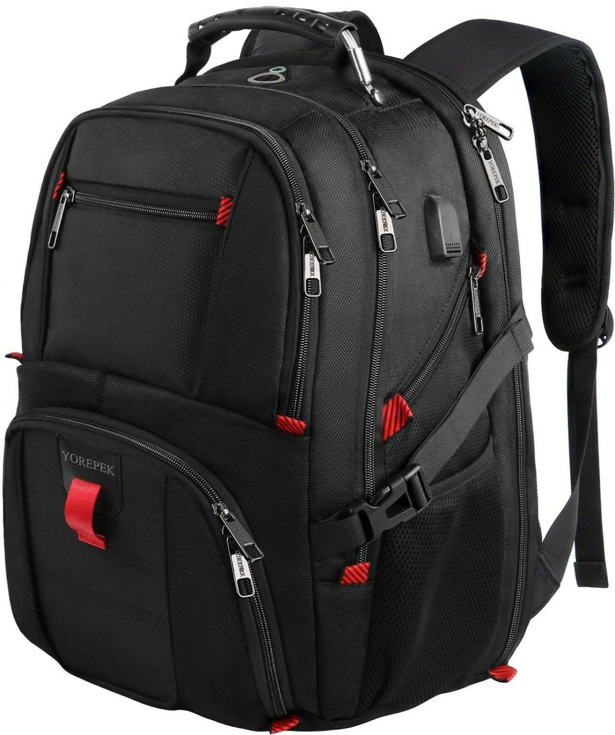 Travel Backpacks for Men, Extra Large College School Laptop Bookbags with USB...