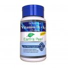 Earth’s Pearl Vitamin D3, K2, and Probiotic, 3-in-1 Dietary Supplement, 5000 ...