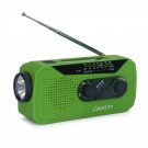 Emergency NOAA Weather Radio, AM/FM WB Weather Radio, Solar, Hand Crank with ...