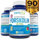 100% Pure Forskolin Extract 600mg - w/ 40% Standardized Forskolin for Weight ...