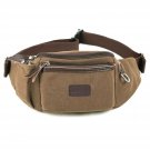 Eshow Men's Fanny Pack Canvas Waist Pack Waist Bag for Men Belt Bag Outdoors ...
