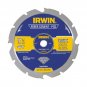 IRWIN Tools Polycrystalline Diamond-Tipped Fiber Cement Circular Saw Blade, 7...