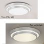AFSEMOS 18W LED Ceiling Lights 3000K Warm White &Atilde;� 23cm Indoor Flush Mount Cei...