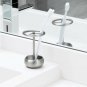 InterDesign Nogu Metal Toothbrush Holder Stand for Bathroom Vanity, Counterto...