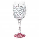 Lolita My Tiara Artisan Painted Wine Glass Gift LOLITA WG My Tiara
