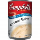Campbell's Condensed Cream of Shrimp Soup, 10.5 oz. Can (Pack of 12)