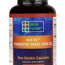 Blue Ice Fermented Skate Liver Oil 120 Caps  (Package may vary)