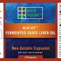 Blue Ice Fermented Skate Liver Oil 120 Caps  (Package may vary)