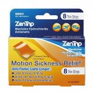 ZenTrip Motion Sickness Relief Strips, 8Count