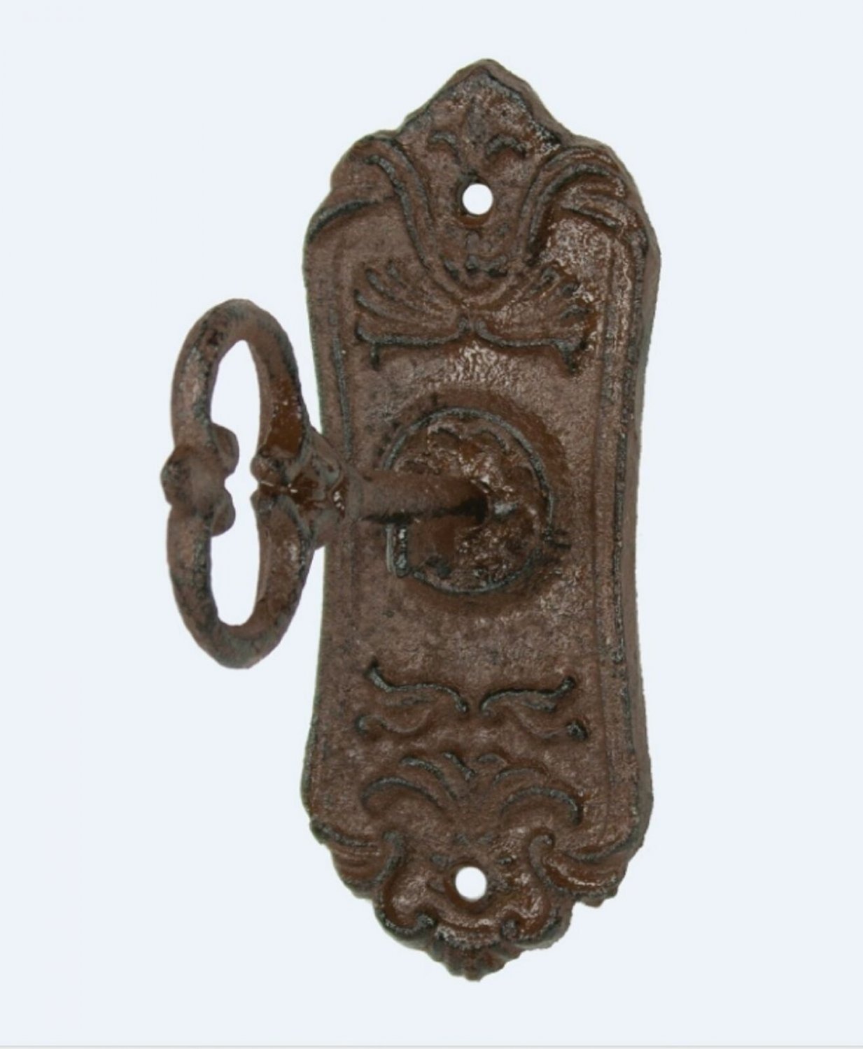 Upper Deck UX1005 Skeleton Key Cast Iron Coat Wall Hook and Key Rack 1