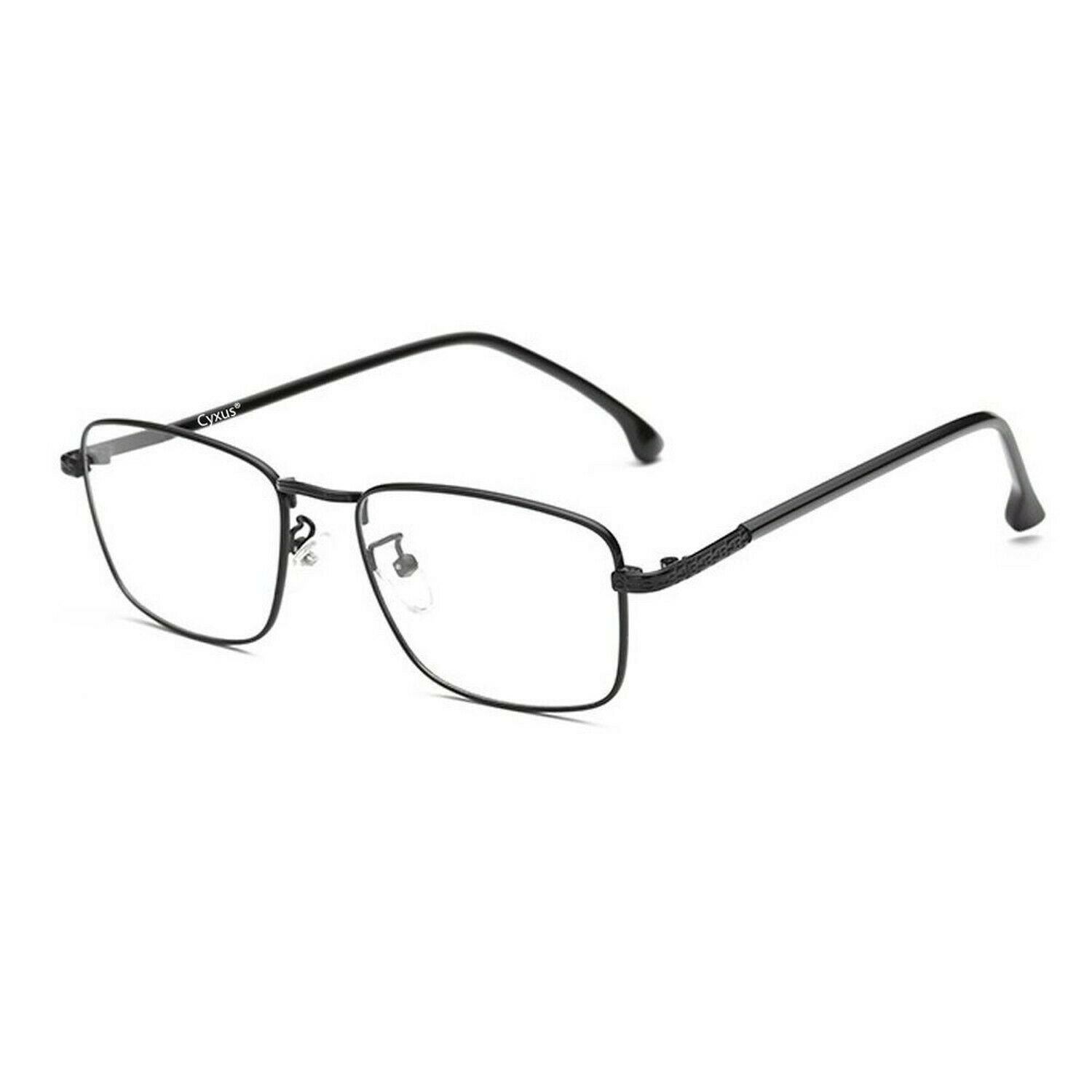 Cyxus [Transparent Lens] Blue Light Filter Computer Glasses (Anti Eye Strain)