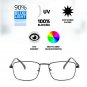Cyxus [Transparent Lens] Blue Light Filter Computer Glasses (Anti Eye Strain)