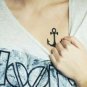 Anchor Temporary Tattoos Sailor Waterproof Tattoo Stickers 2pcs/lot