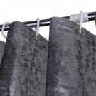 Adwaita 10 Guage Cobblestone 3D EVA Shower Curtain Liner with Hooks 72 x 72 i...