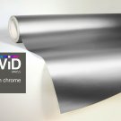 VViViD Silver Satin Chrome Vinyl Wrap Stretch Conform DIY Easy to Use Air-Rel...