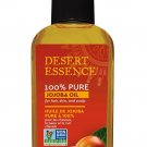 Desert Essence 100% Pure Jojoba Oil, 2 fl oz 2 Fl. Oz (Pack of 1)