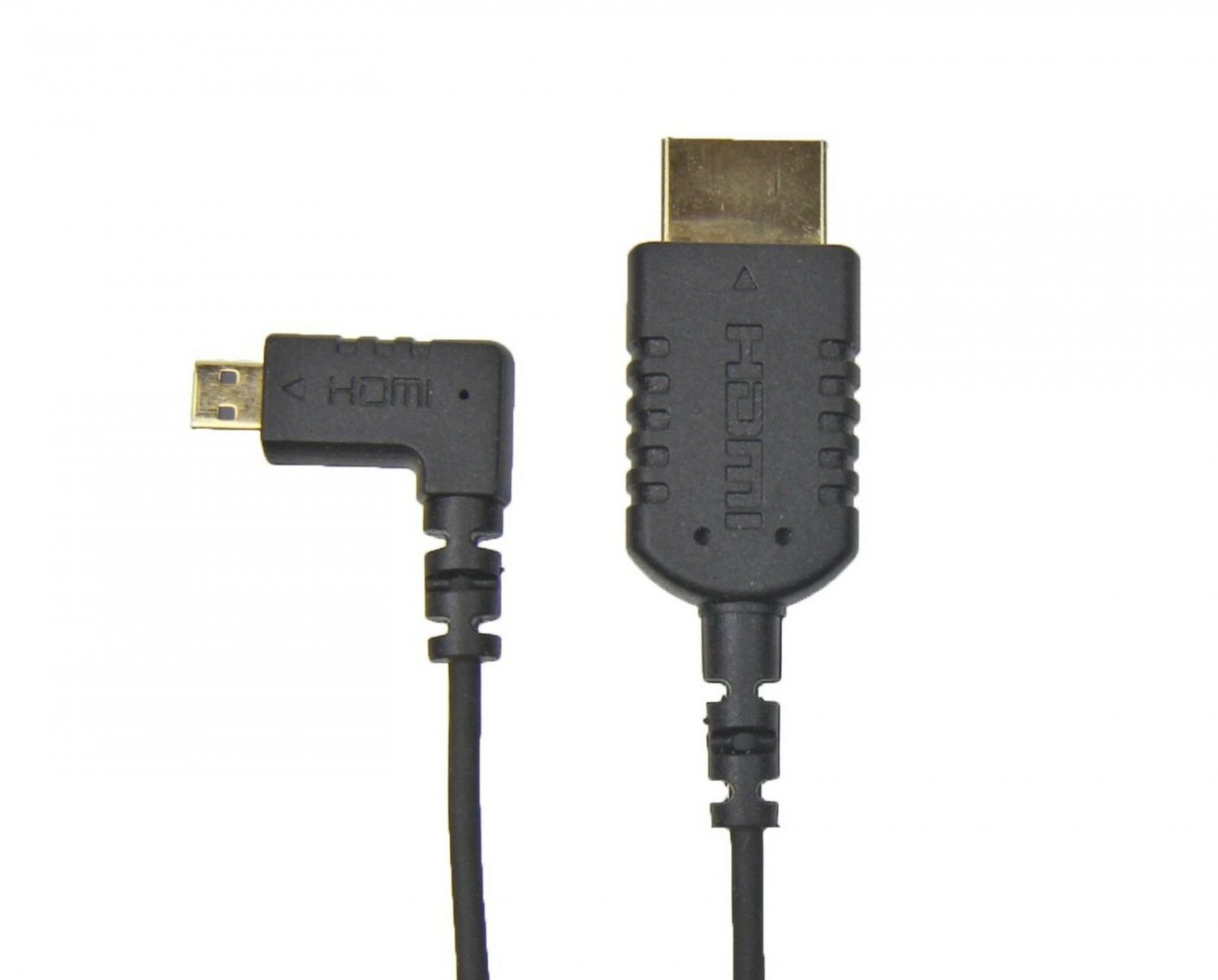 CMR UltraFlex 31 Inch 4K Micro Right Angle HDMI Male to Standard HDMI Male Ca...