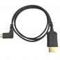 CMR UltraFlex 31 Inch 4K Micro Right Angle HDMI Male to Standard HDMI Male Ca...