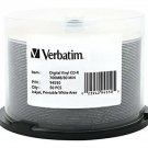 Verbatim CD-R 80min 52X with Digital Vinyl Surface/ White Inkjet Printable Su...